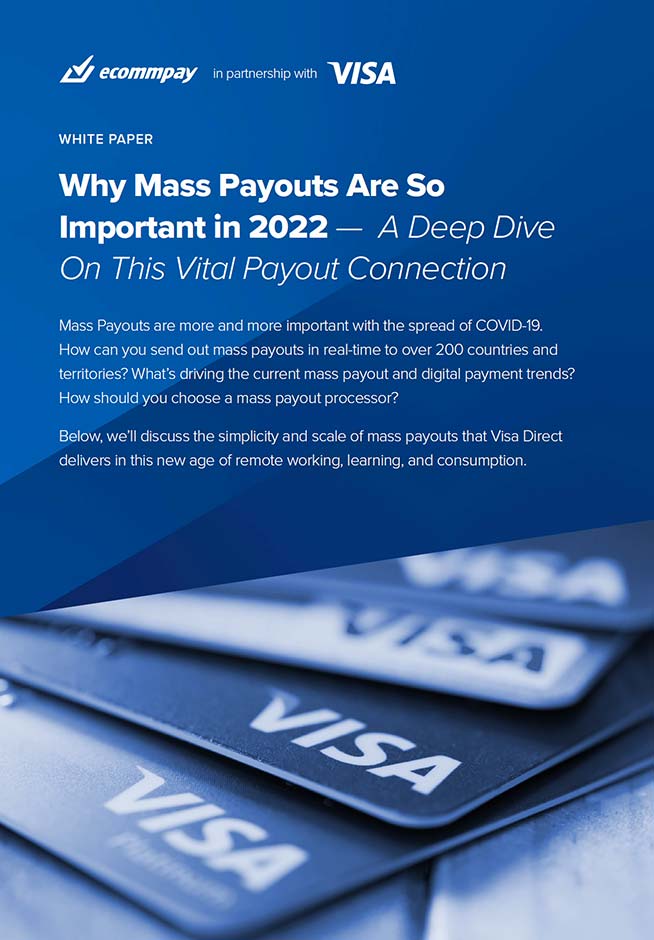 Ecommpay Whitepaper - Payment Solutions with Visa Direct 